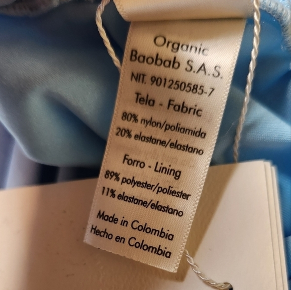 BAOBAB MIAMAR‎ DRESS LIGHT BLUE XL NWT - Picture 10 of 11